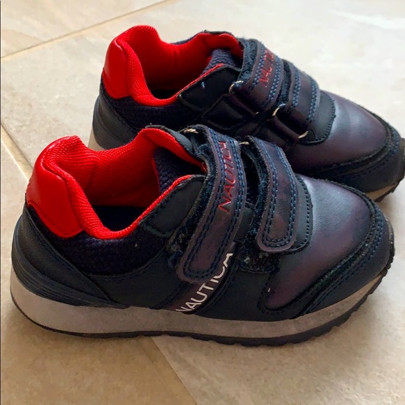 Nautica Other - Nautica Red & Blue size 7 sneakers